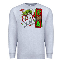 Heather Grey Christmas Character Premium Sweatshirt - NancyCooperArtShop