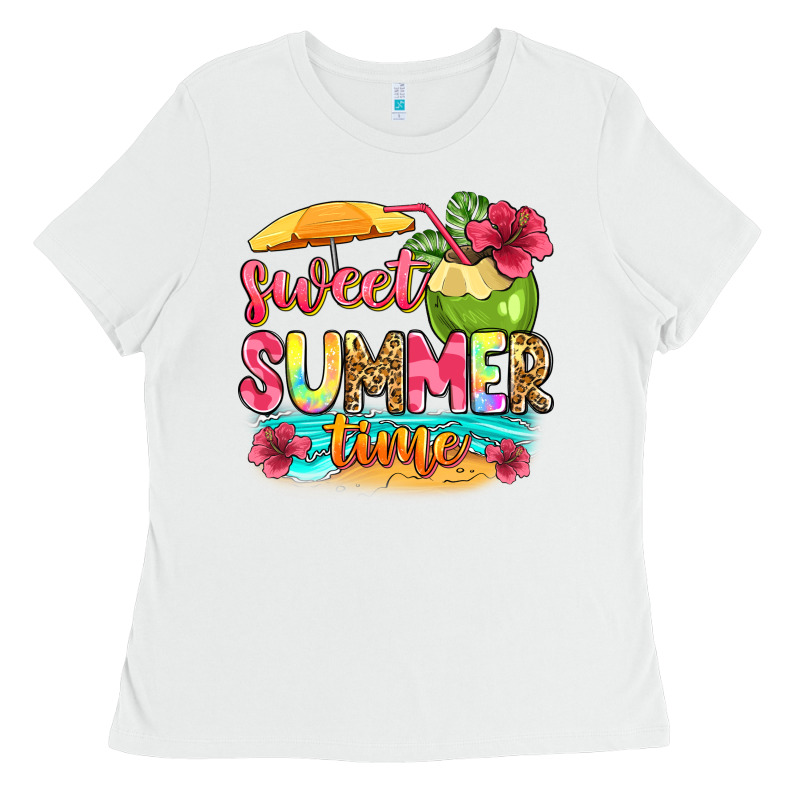 Sweet Summer Time Ladies Tee by Zillion Design Studio | Teevron