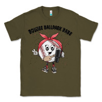 Army Green boujee ballpark babe Classic Tee - MaliasSmallBusiness