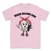 Bubblegum Pink boujee ballpark babe Classic Tee - MaliasSmallBusiness