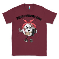Burgundy boujee ballpark babe Classic Tee - MaliasSmallBusiness