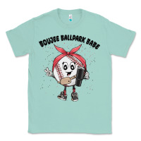 Seafoam boujee ballpark babe Classic Tee - MaliasSmallBusiness