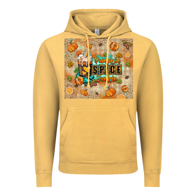 Pumpkin Spice Junkie Vintage Hoodie by RanaPortraitStore | Teevron