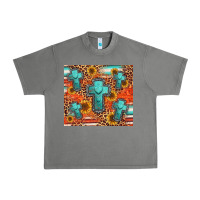 Tornado turquoise cross pattern Urban Heavy Tee - Jasminsmagicworld