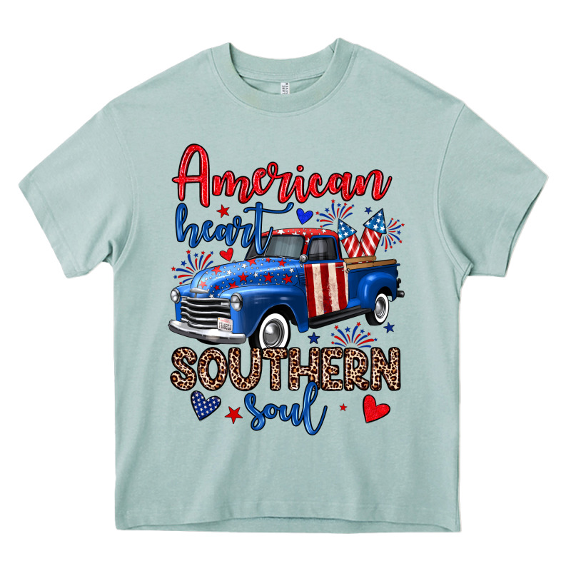 American Heart Southern Soul Truck Heavy Core Tee by Neo Western | Teevron