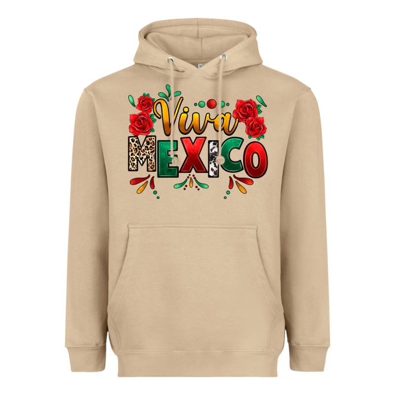 Viva Mexico Cinco De Mayo Heavyweight Hoodie by texasbilliewilder | Teevron