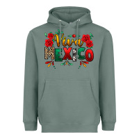 Sage Viva Mexico Cinco De Mayo Heavyweight Hoodie - texasbilliewilder