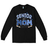 Black senior mom 2024 Long Sleeve Tee - MaliasSmallBusiness