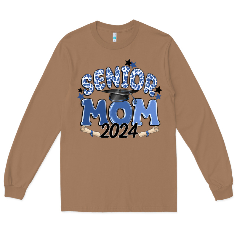 Senior Mom 2024 Long Sleeve Tee by MaliasSmallBusiness | Teevron