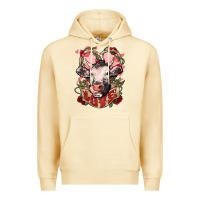 Cow Valentine's Day Love Premium Hoodie | Teevron
