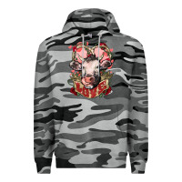 Slate Camo Cow Valentine's Day love Premium Hoodie - HowdyJamesFarm