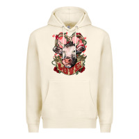 Tofu Cow Valentine's Day love Premium Hoodie - HowdyJamesFarm
