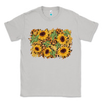 Moon Dust cactus leopard sunflower glitter background Classic Tee - AdoDesignShop