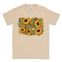 Mushroom cactus leopard sunflower glitter background Classic Tee - AdoDesignShop