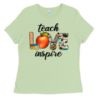 Matcha teach love inspıre Ladies Tee - JahusDesignShop