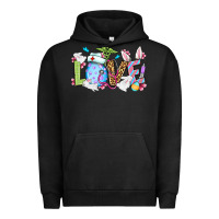 Pigment Black Easter Day Love Nurse Urban Hoodie - OliviaCreatesArt