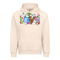Sandshell Easter Day Love Nurse Urban Hoodie - OliviaCreatesArt
