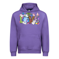 Tulip Easter Day Love Nurse Urban Hoodie - OliviaCreatesArt