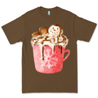 Cacao hotcocoa with snowman  fa element Premium Tee - FaDigitalArtStudio