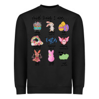 Black gos says ı am easter Heavyweight Sweatshirt - MaliasSmallBusiness