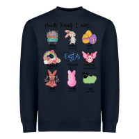 Navy gos says ı am easter Heavyweight Sweatshirt - MaliasSmallBusiness