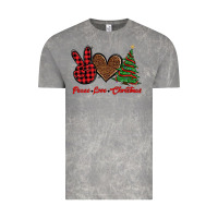 Cloud Rock peace love christmas Vintage Tee - BarkalooDesign