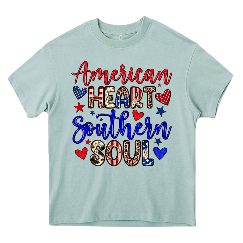American Heart Southern Soul Heavy Core Tee by Neo Western | Teevron