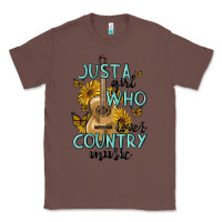 Chestnut just a girl who loves country music Classic Tee - MaliasSmallBusiness