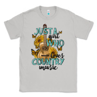 Moon Dust just a girl who loves country music Classic Tee - MaliasSmallBusiness
