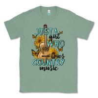Sage just a girl who loves country music Classic Tee - MaliasSmallBusiness