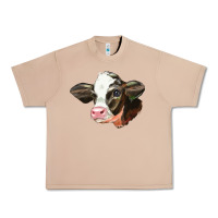 Burro holstein calf face Urban Heavy Tee - LillyAllenDesigns