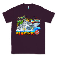 Plum 2024 Cruisin Classic Tee - CowhideDigitalArt