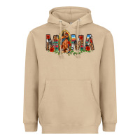 Mushroom Our Lady of Guadalupe Mama Heavyweight Hoodie - texasbilliewilder