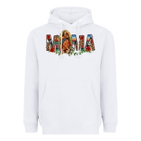 White Our Lady of Guadalupe Mama Heavyweight Hoodie - texasbilliewilder