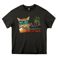 Asphalt hello summer Heavy Core Tee - SublimationCraftShop