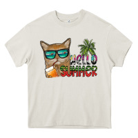 Cream hello summer Heavy Core Tee - SublimationCraftShop