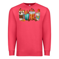 Cardinal Thankful Coffee Cups Premium Sweatshirt - texasbilliewilder