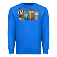 True Royal Thankful Coffee Cups Premium Sweatshirt - texasbilliewilder