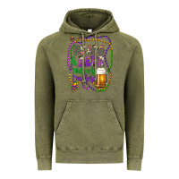 Vintage Olive beads & beer that's why i'm here Vintage Hoodie - Artiststas