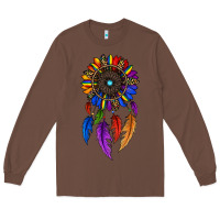 Chestnut pride sunflower dreamcatcher Long Sleeve Tee - JahusDesignShop