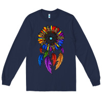 Navy pride sunflower dreamcatcher Long Sleeve Tee - JahusDesignShop