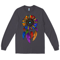 Smoke pride sunflower dreamcatcher Long Sleeve Tee - JahusDesignShop