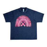 Navy breast cancer awareness rainbow Urban Heavy Tee - Jasminsmagicworld