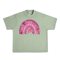 Oil Green breast cancer awareness rainbow Urban Heavy Tee - Jasminsmagicworld