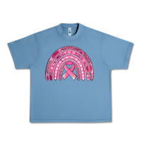 Pebble Blue breast cancer awareness rainbow Urban Heavy Tee - Jasminsmagicworld