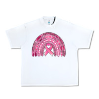 White breast cancer awareness rainbow Urban Heavy Tee - Jasminsmagicworld