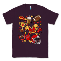 Plum i'm a hot mess, always stressed,and proudly a foot Classic Tee - MaliasSmallBusiness