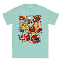 Seafoam i'm a hot mess, always stressed,and proudly a foot Classic Tee - MaliasSmallBusiness