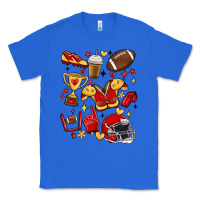 True Royal i'm a hot mess, always stressed,and proudly a foot Classic Tee - MaliasSmallBusiness