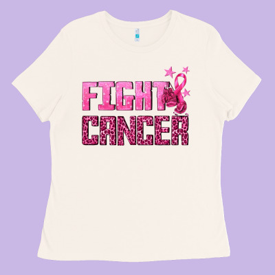 Fight Cancer Ladies Tee Designed By Texasbilliewilder